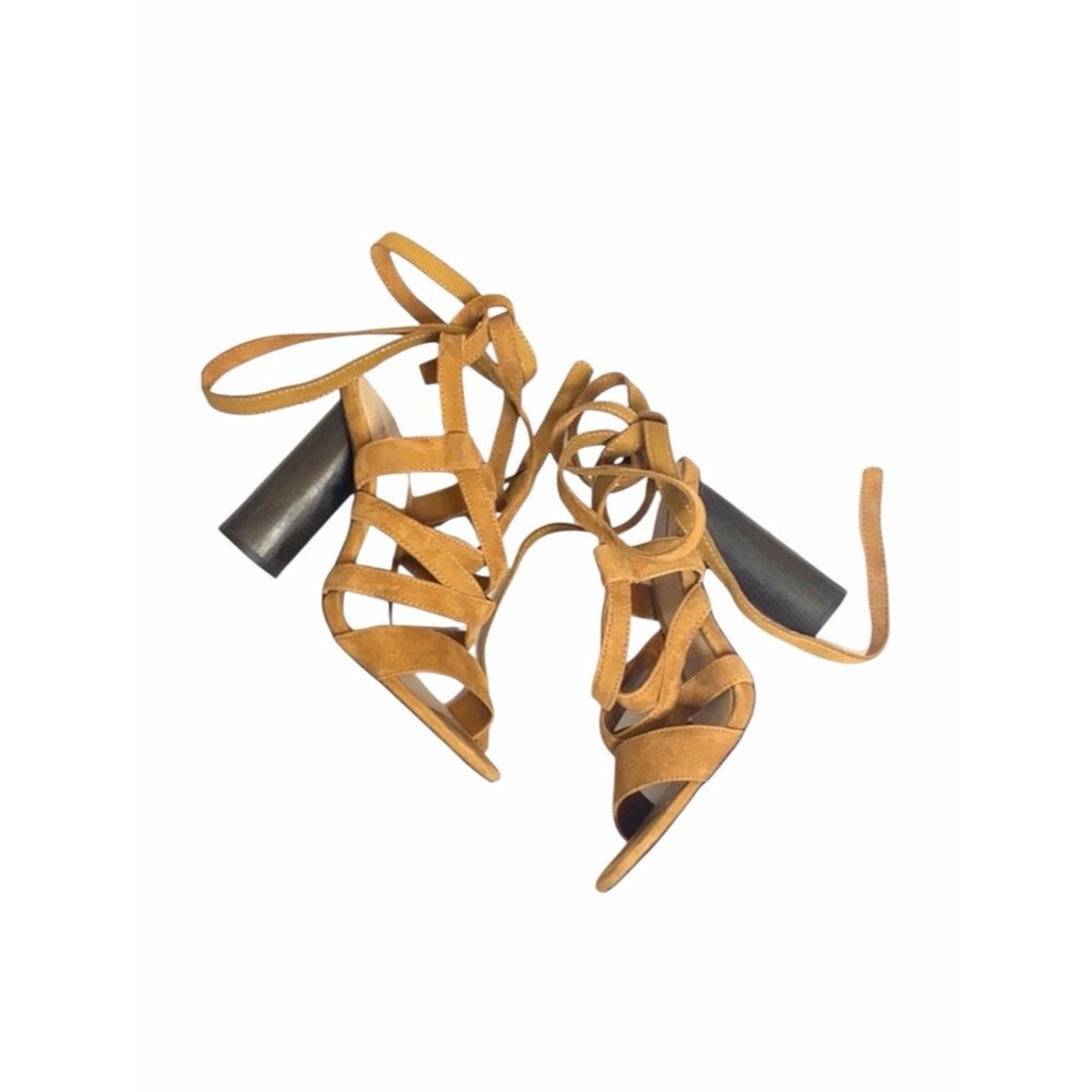 Aldo Suede Strappy Heels Size 7